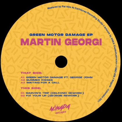 Martin Georgi - Motor City Damage EP - Image 2