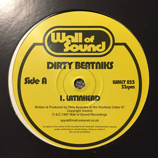 Dirty Beatniks - Latinhead / Deepass - Image 1
