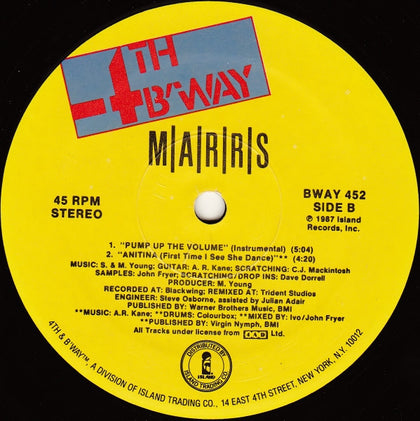M|A|R|R|S - Pump Up The Volume - Image 2
