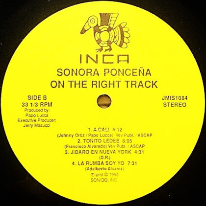 La Sonora Ponceña - On The Right Track - Image 4