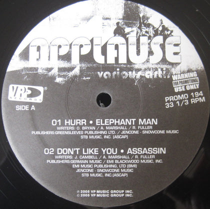 Various - Applause - Image 1