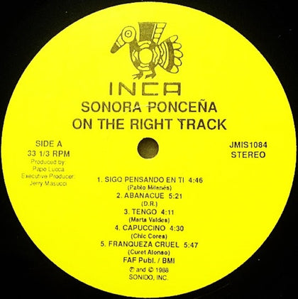 La Sonora Ponceña - On The Right Track - Image 3