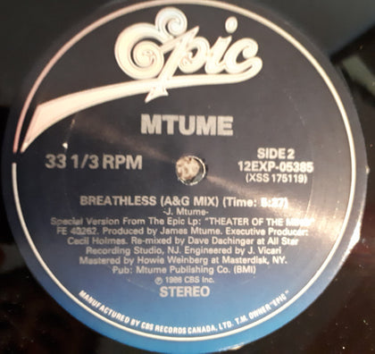 Mtume - Breathless - Image 2