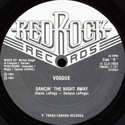 Voggue - Dancin' The Night Away - Image 1