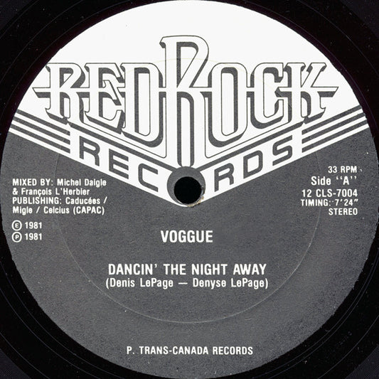 Voggue - Dancin' The Night Away - Image 1