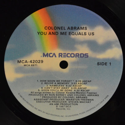 Colonel Abrams - You And Me Equals Us - Image 3