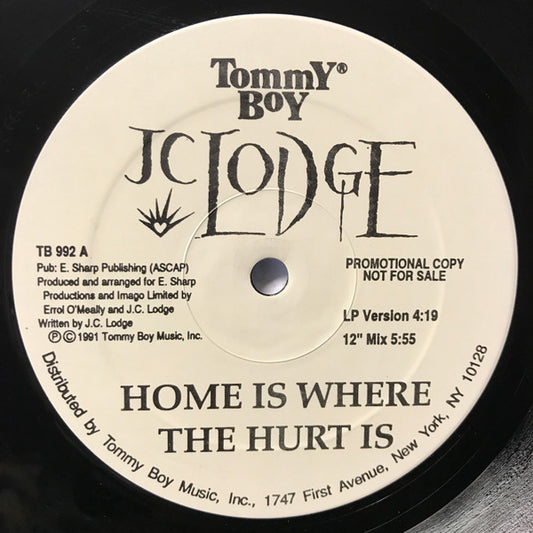 JC Lodge - Home Is Where The Hurt Is / Telephone Love - Image 1