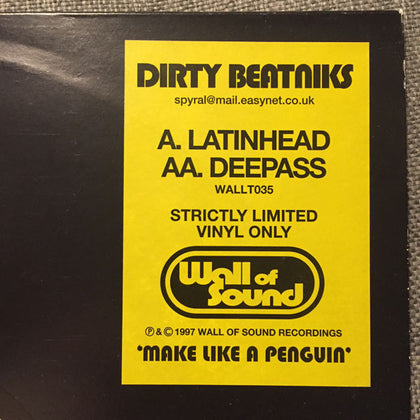 Dirty Beatniks - Latinhead / Deepass - Image 4