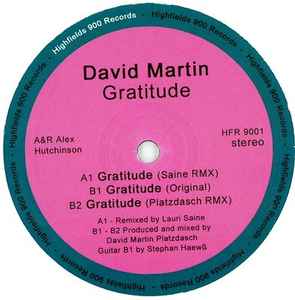 David Martin Platzdasch - Gratitude - Image 1
