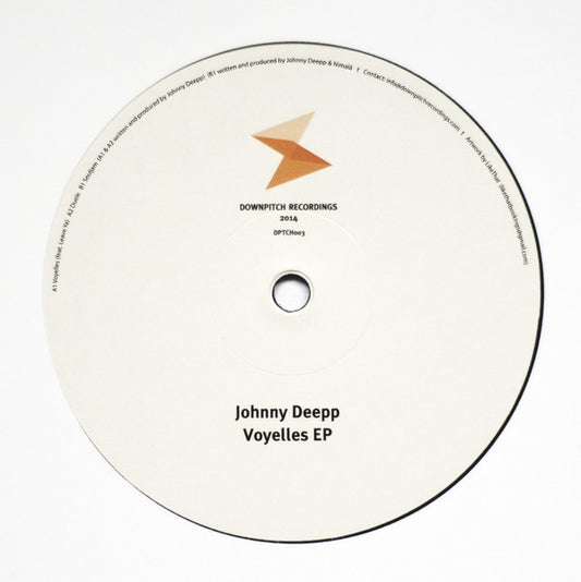 Johnny Deepp - Voyelles EP - Image 1