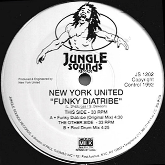 (Usado g+) New York United – Funky Diatribe