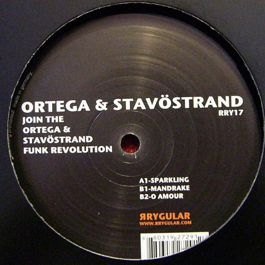 (Usado vg) Ortega & Stavöstrand – Join The Ortega & Stavöstrand Funk Revolution