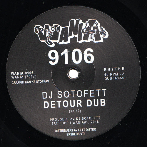 DJ Sotofett / Vera Dvale Feat. Merel Laine – Detour Dub / To Want You (Nuevo)