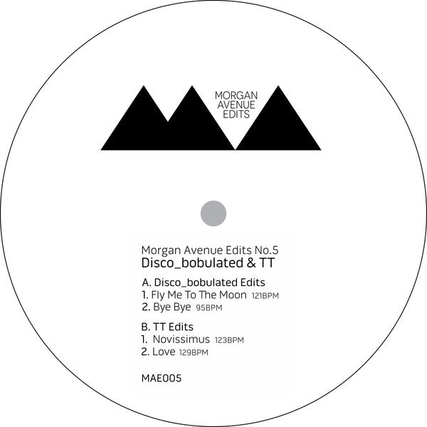 (Nuevo) Disco_bobulated, TT – Morgan Avenue Edits No. 5