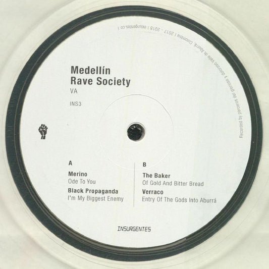 (Usado vg+) Various – Medellín Rave Society