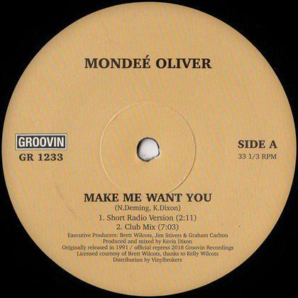 (Nuevo) Mondeé Oliver – Make Me Want You
