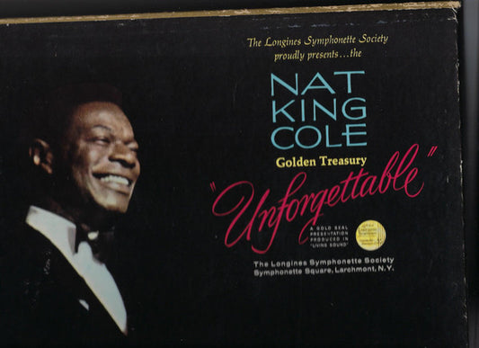 (Usado vg+) Nat King Cole – Nat King Cole Golden Treasury "Unforgettable"