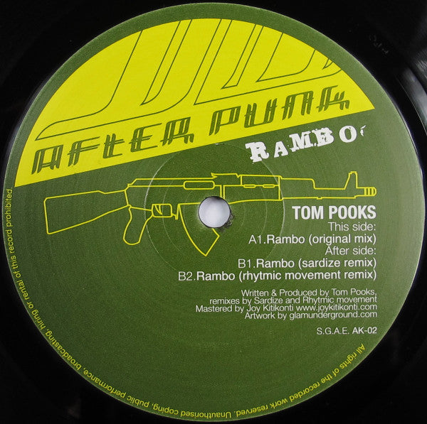 (Usado vg+) Tom Pooks – Rambo