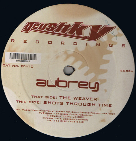 (Usado vg+) Aubrey – The Weaver / Shots Through Time