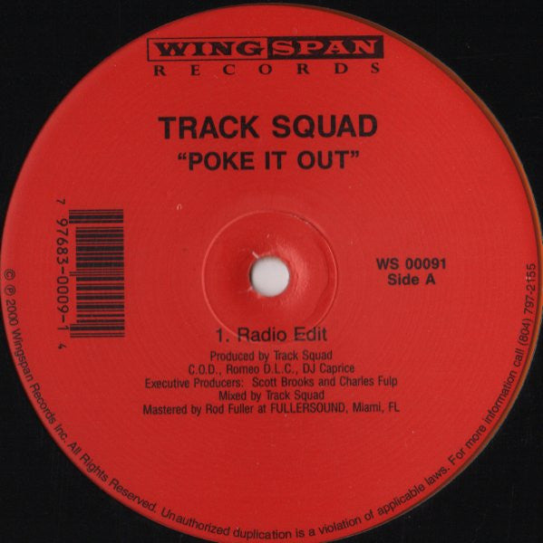 Track Squad – Poke It Out (Usado vg+)