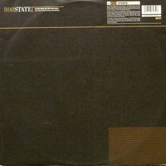 (Usado vg+) 808 State - In Yer Face