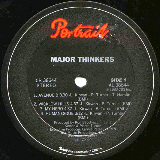 (Usado vg+) Major Thinkers – Major Thinkers