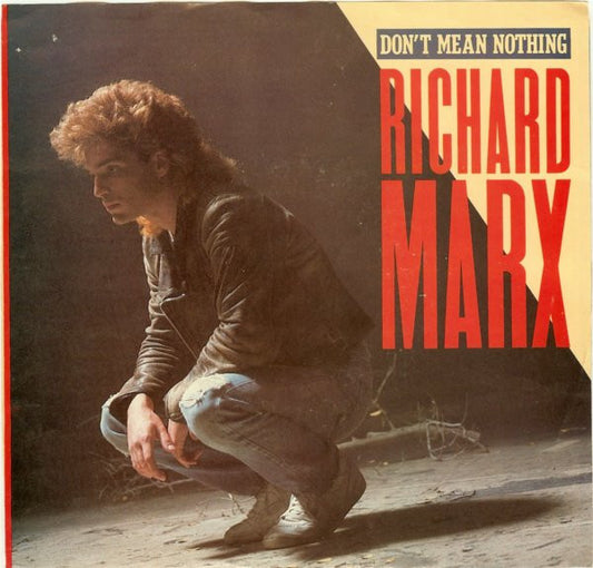 (Usado vg+) Richard Marx – Don't Mean Nothing