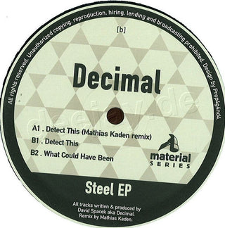 Decimal - Steel EP