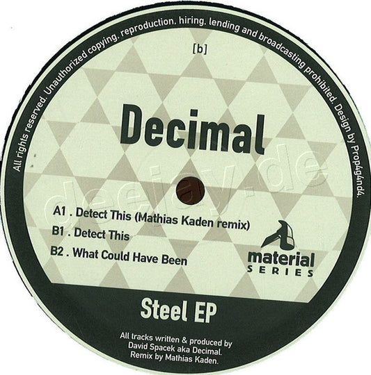 Decimal - Steel EP