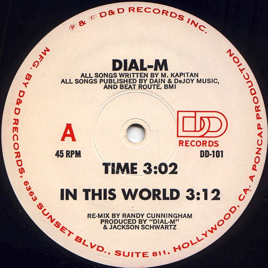 Dial-M* – Time / In This World (Usado vg+)