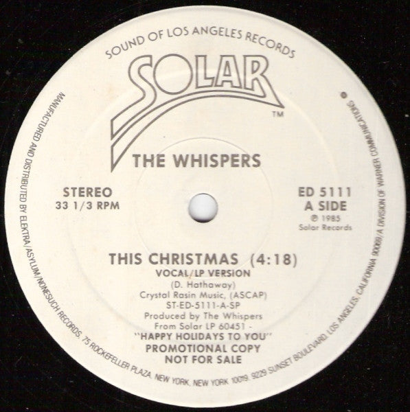 (Nuevo) The Whispers – This Christmas