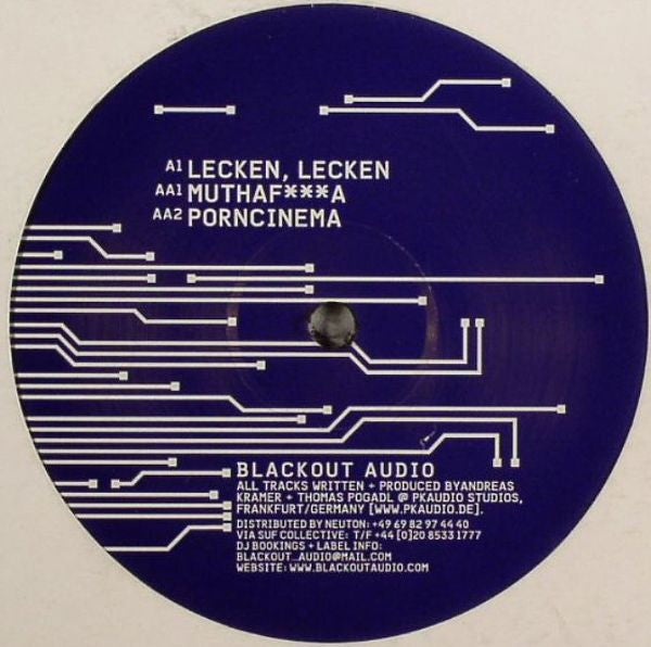 (Usado vg) Andreas Krämer & Thomas Pogadl – Lecken, Lecken