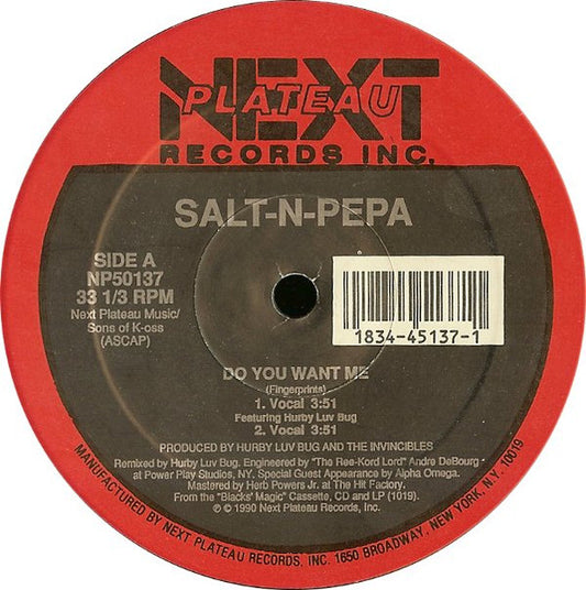 (Usado vg) Salt 'N' Pepa – Do You Want Me