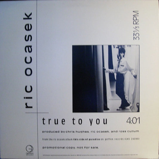 Ric Ocasek – True To You (Usado vg+)