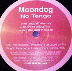 (Usado vg) Moondog – No Tengo