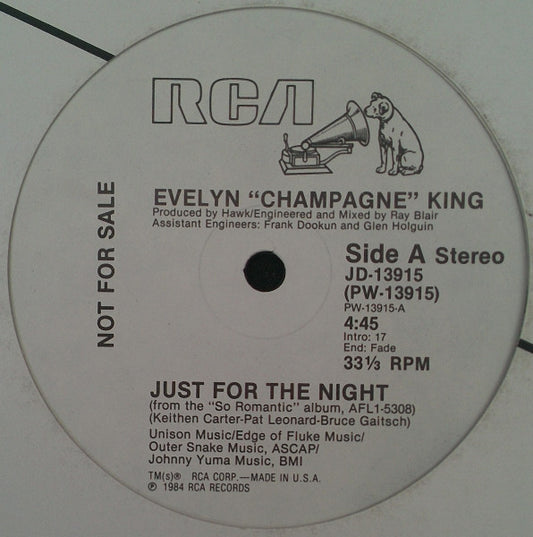 (Usado vg+) Evelyn "Champagne" King* – Just For The Night