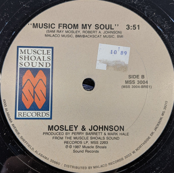 Mosley & Johnson – Rock Me (Usado vg+)