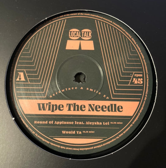 (Nuevo) Wipe The Needle – Screwface & Smile EP