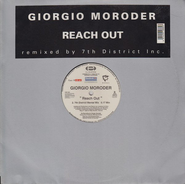 (Usado vg+) Giorgio Moroder – Reach Out