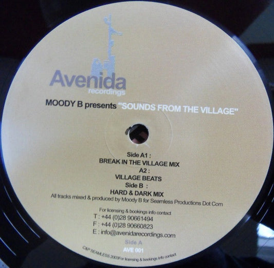(Usado vg+) Moody B – Sounds From The Village