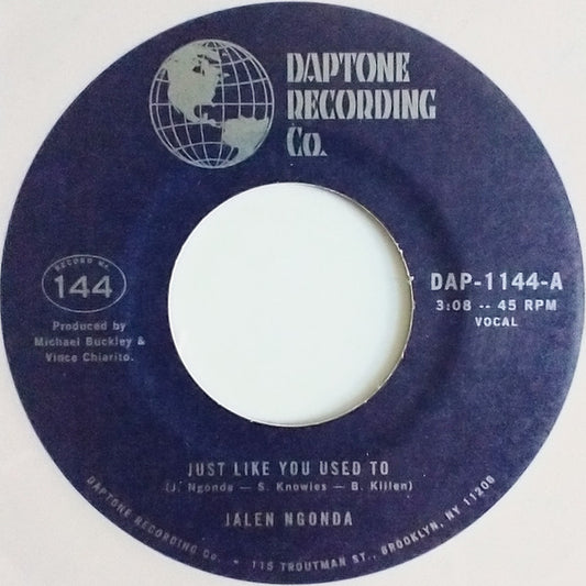 (Nuevo) Jalen Ngonda – Just Like You Used To / What A Difference She Made