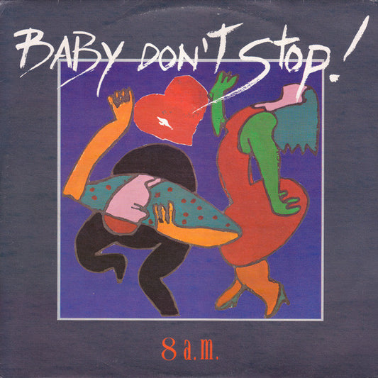 (Usado vg) 8 a.m. – Baby Don't Stop