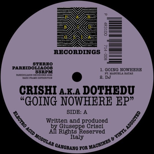 (Nuevo) Crishi aka Dothedu – Going Nowhere Ep