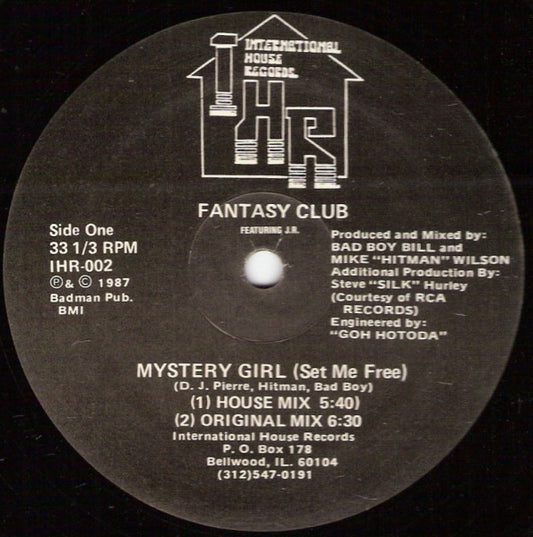 (Usado vg) Fantasy Club – Mystery Girl (Set Me Free)