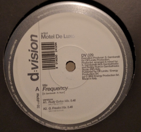 (Usado vg+) Motel De Luxe – Frequency