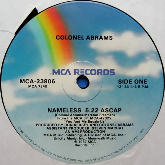 (Usado vg+) Colonel Abrams – Nameless