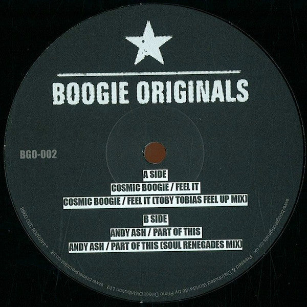 (Usado vg+) Cosmic Boogie – Feel It