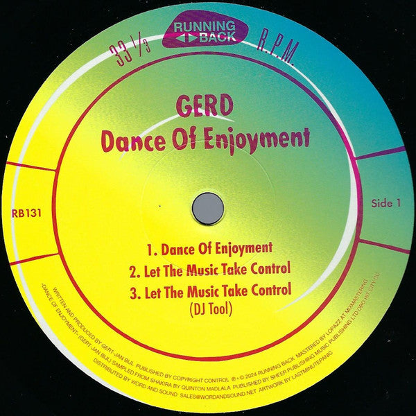 (Nuevo) Gerd – Dance Of Enjoyment