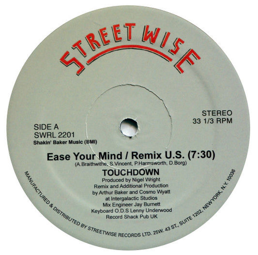 (Nuevo) Touchdown – Ease Your Mind