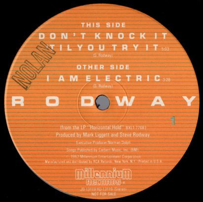 Rodway – Don't Knock It 'Til You Try It (Usado vg+)